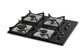 FOGÃO COOKTOP FISCHER 4Q PLANTIUM GLASS TREMPE 
