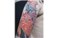 carpa colorida tattoo