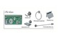 Kit para Banheiro Pevilon